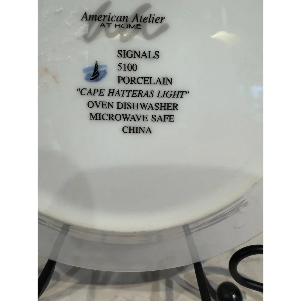 American Atelier Signals 5100 Porcelain Salad/Dessert Plates 8